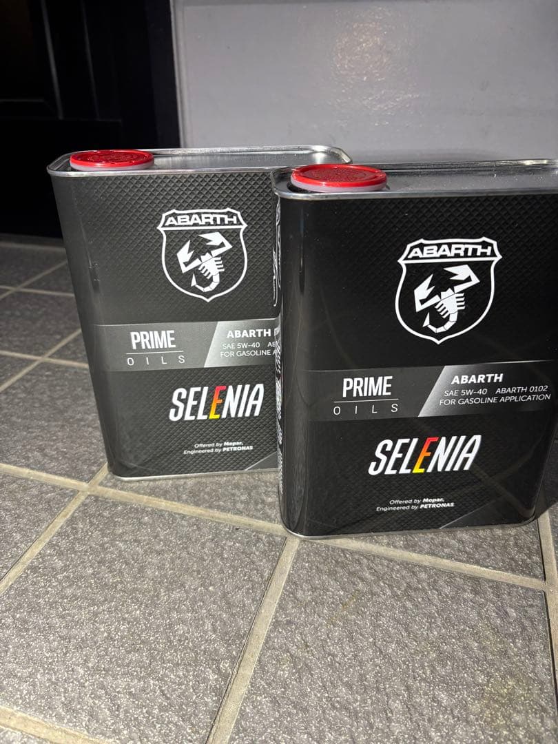 ABARTH SELENIA PRIME OIL 2缶セット
