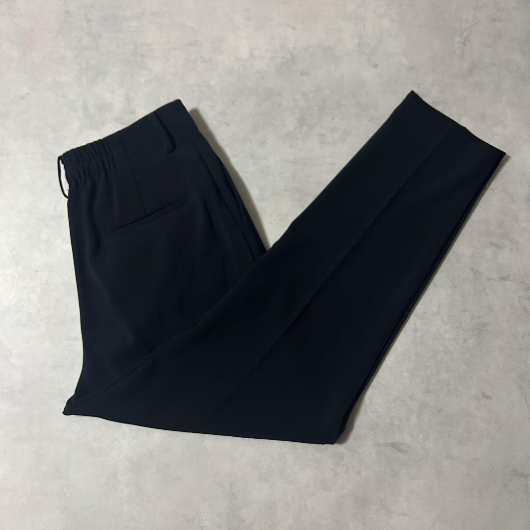 美品✨PLST スーツ セットアップ ノーカラー パンツ 1B 洗える XL