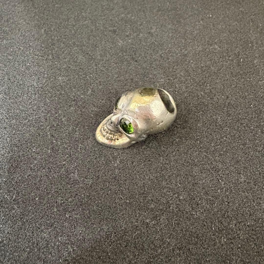 Bill Wall Leather スカルビーズ アメジスト ペリドット