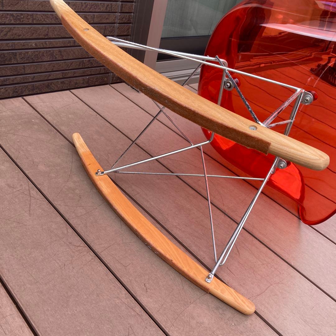 レア！1点物！ DAWシェルチェア イームズリプロダクト ロッキングチェア