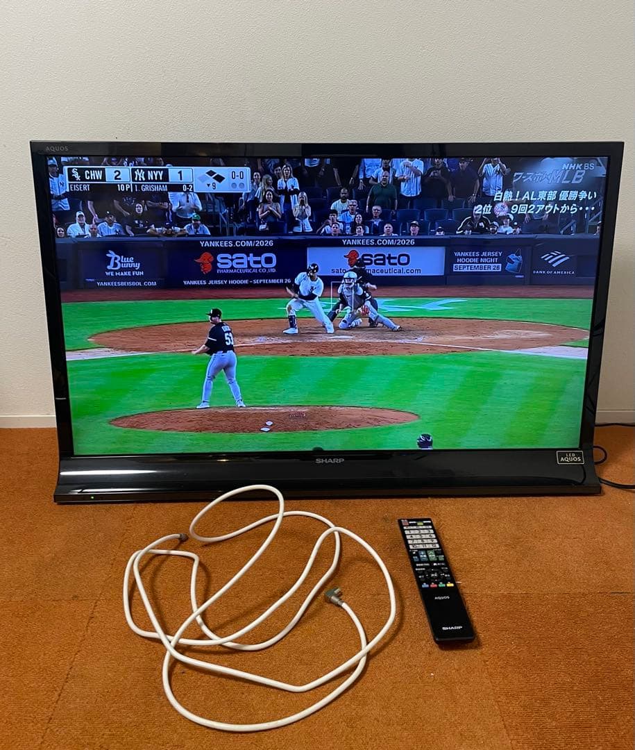 SrkRy0118シャープ AQUOS 40V型 スタイリッシュ液晶テレビ