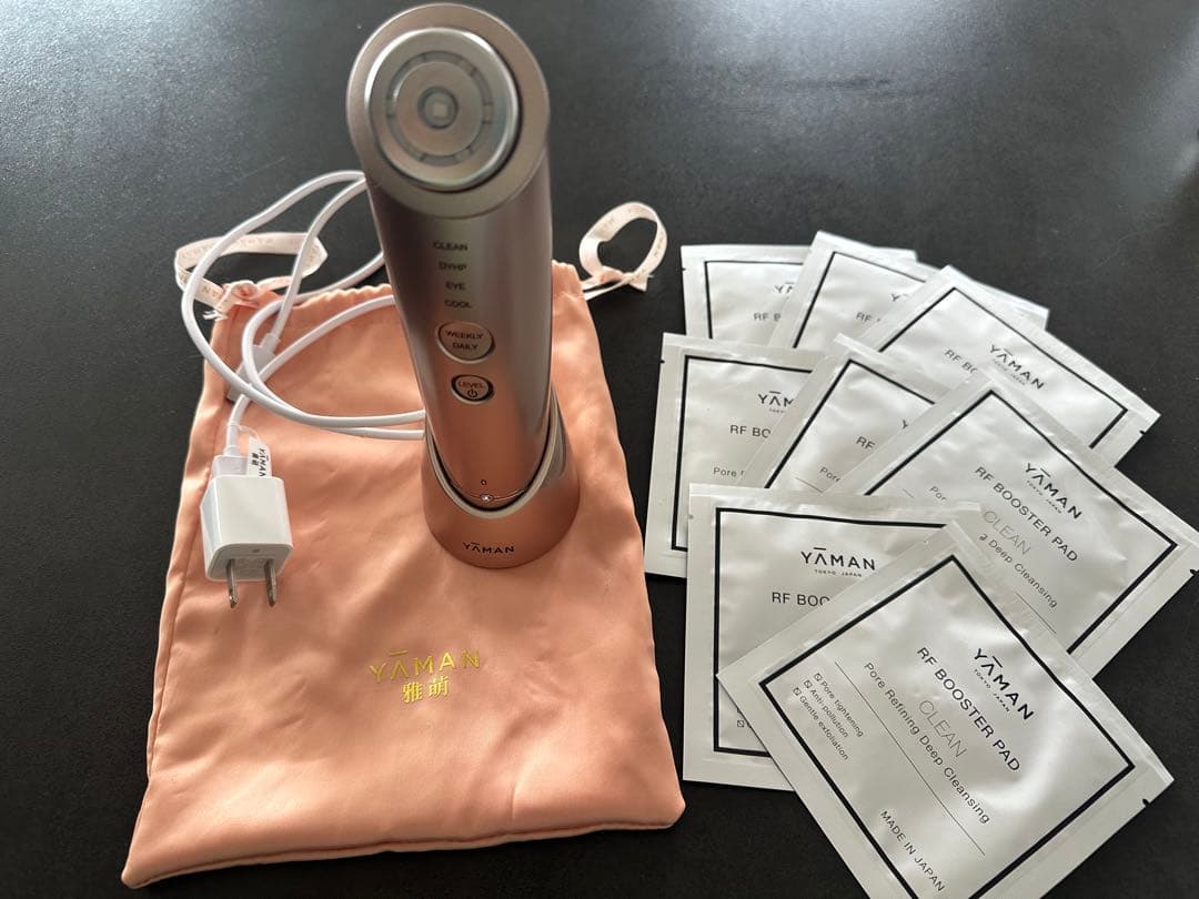 [美品]YAMAN 美顔器 RFブースターパッド付き