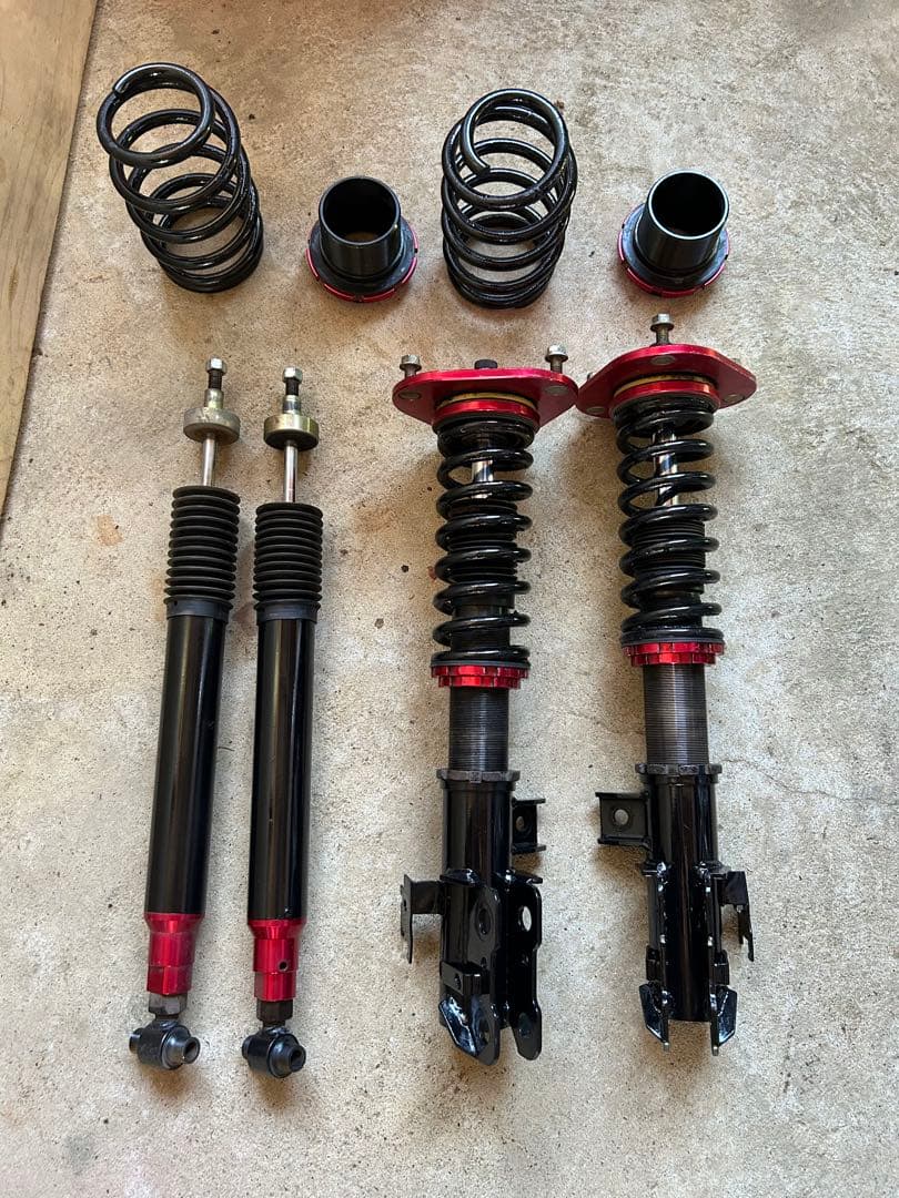 カローラルミオン　車高調　ラルグス