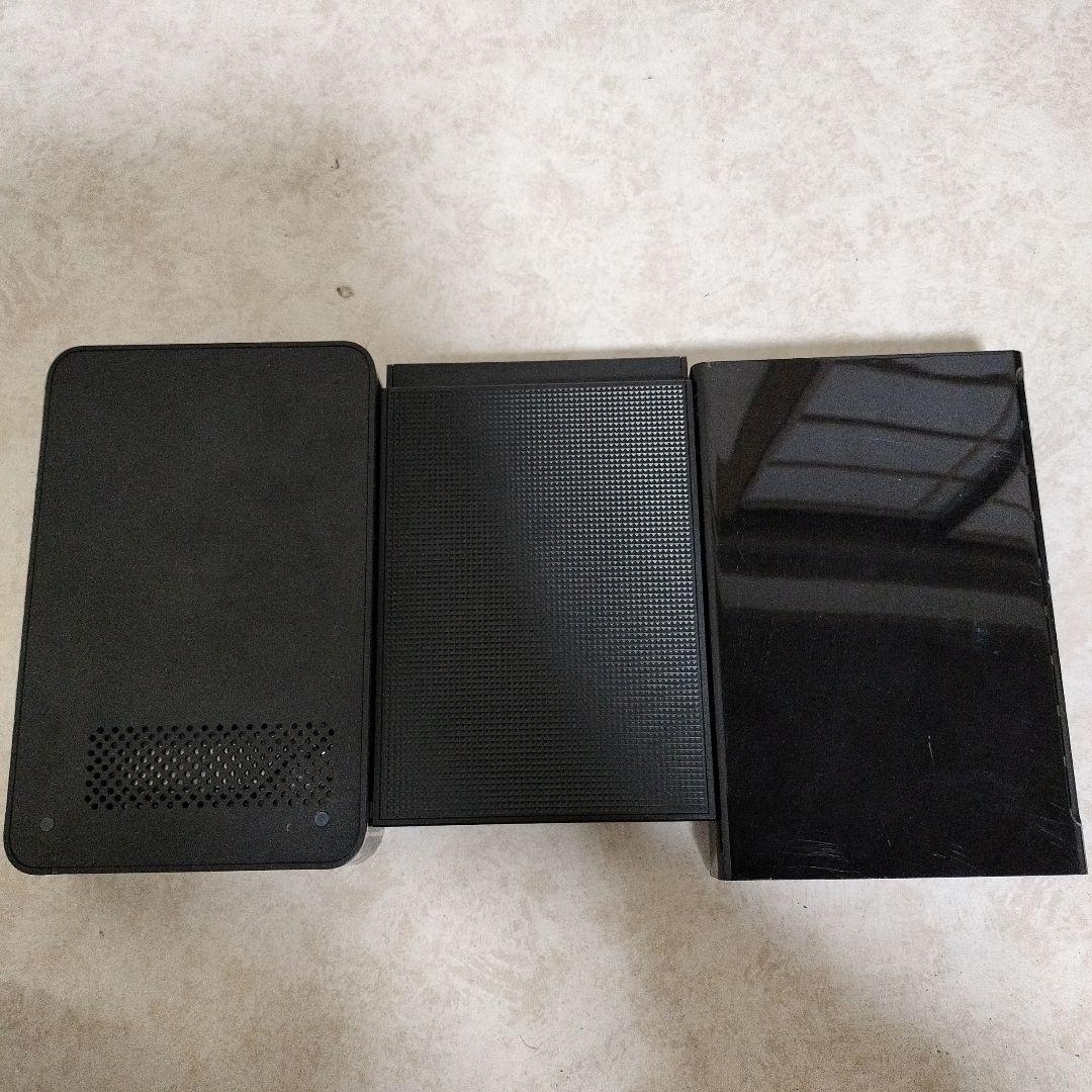 外付けハードディスク 3台セット USB接続