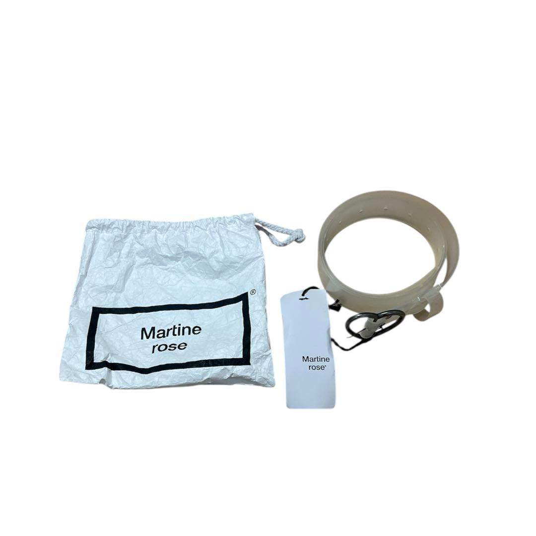 新品タグ付き　martine rose charm belt