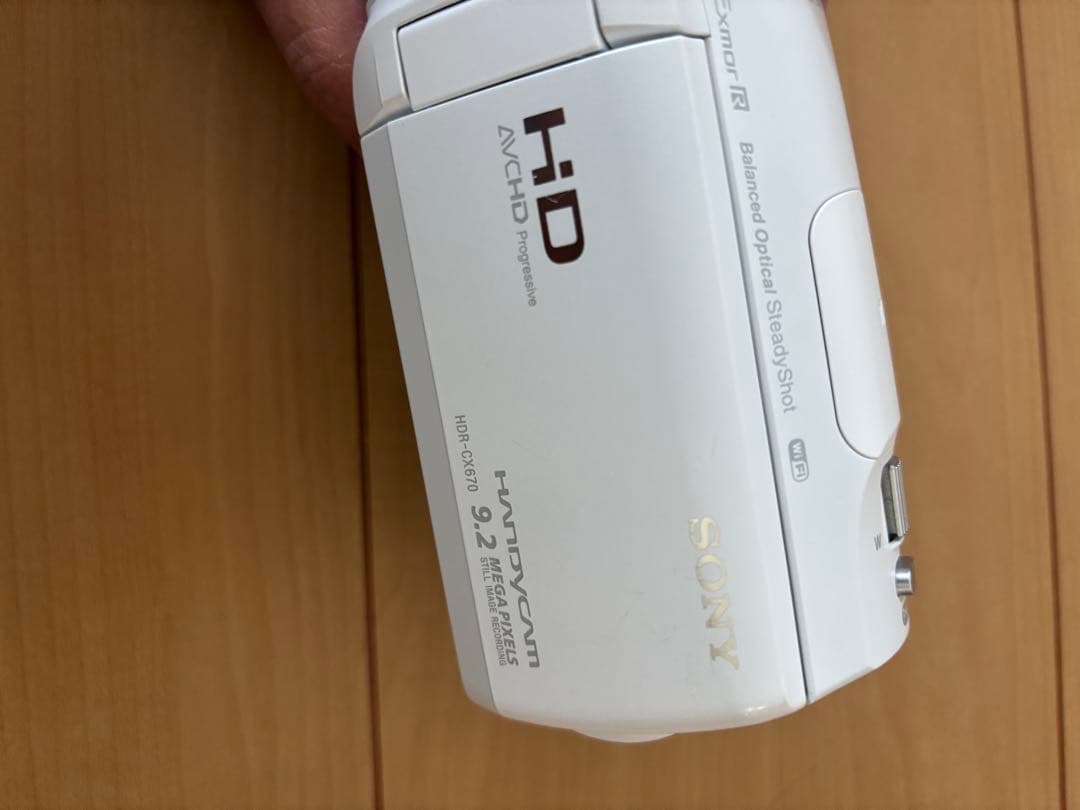 【ジャンク】Sony Handycam HDR-CX670
