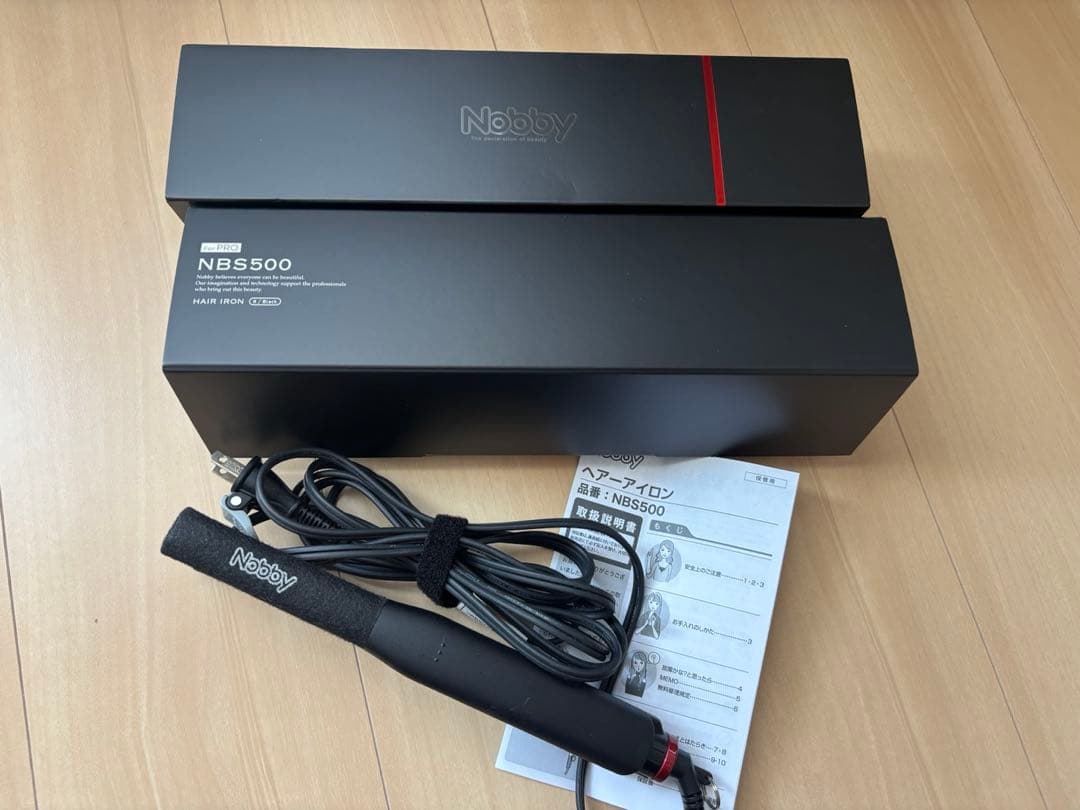 Nobby NB500 ストレートヘアアイロン