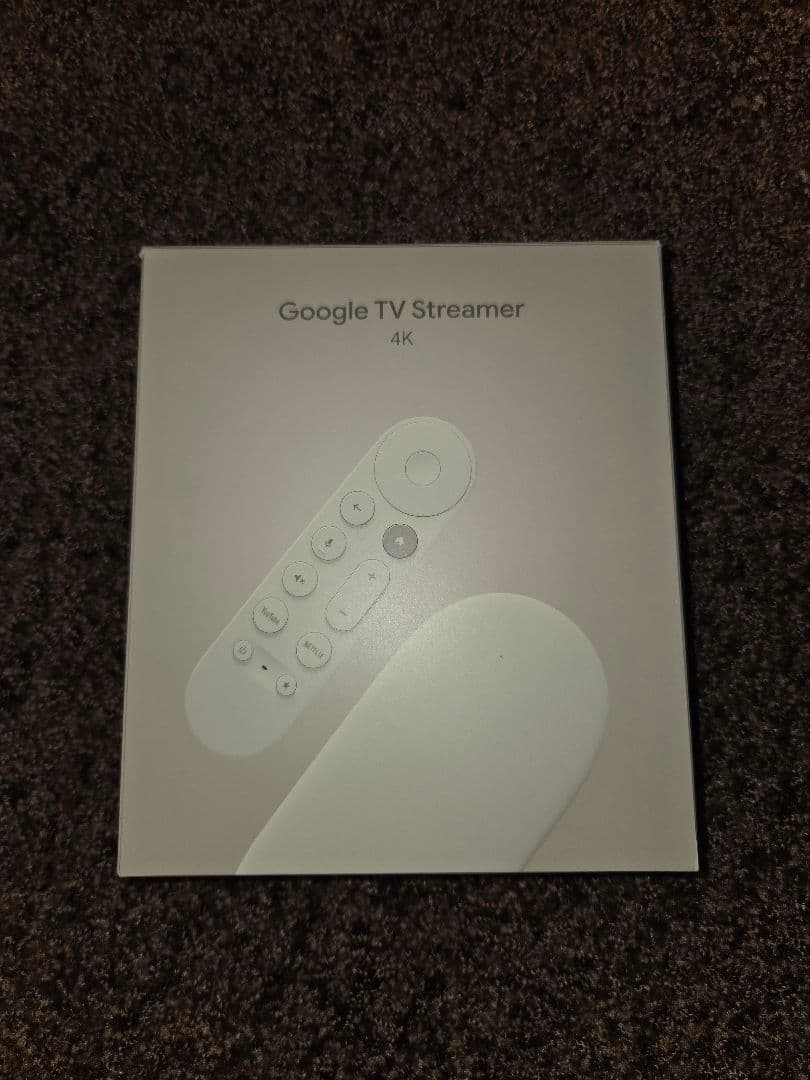 新品 Google TV Streamer 4K GA05662-JP開封のみ