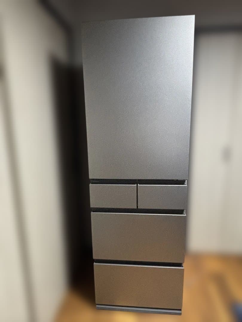 【2/22まで特価】超美品 パナソニック冷蔵庫 NR-E45RY-S