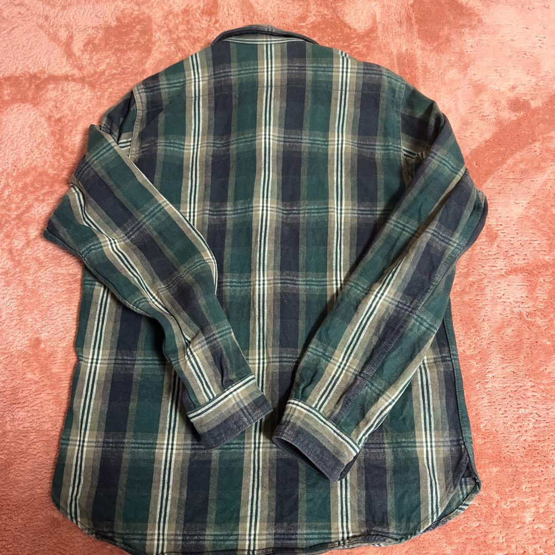 【DELUXEWARE】 HV-22 ロゼンジ XL ネルシャツ