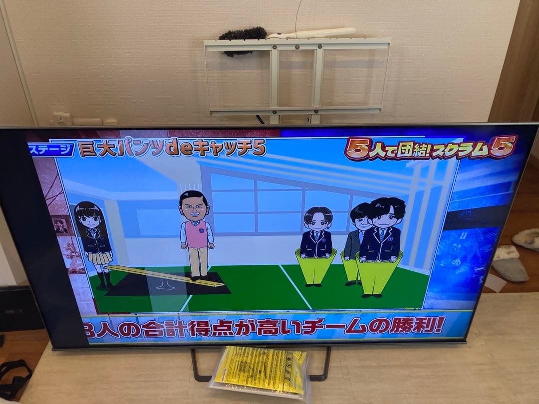 【ジャンク】ハイセンステレビ　65U8FG