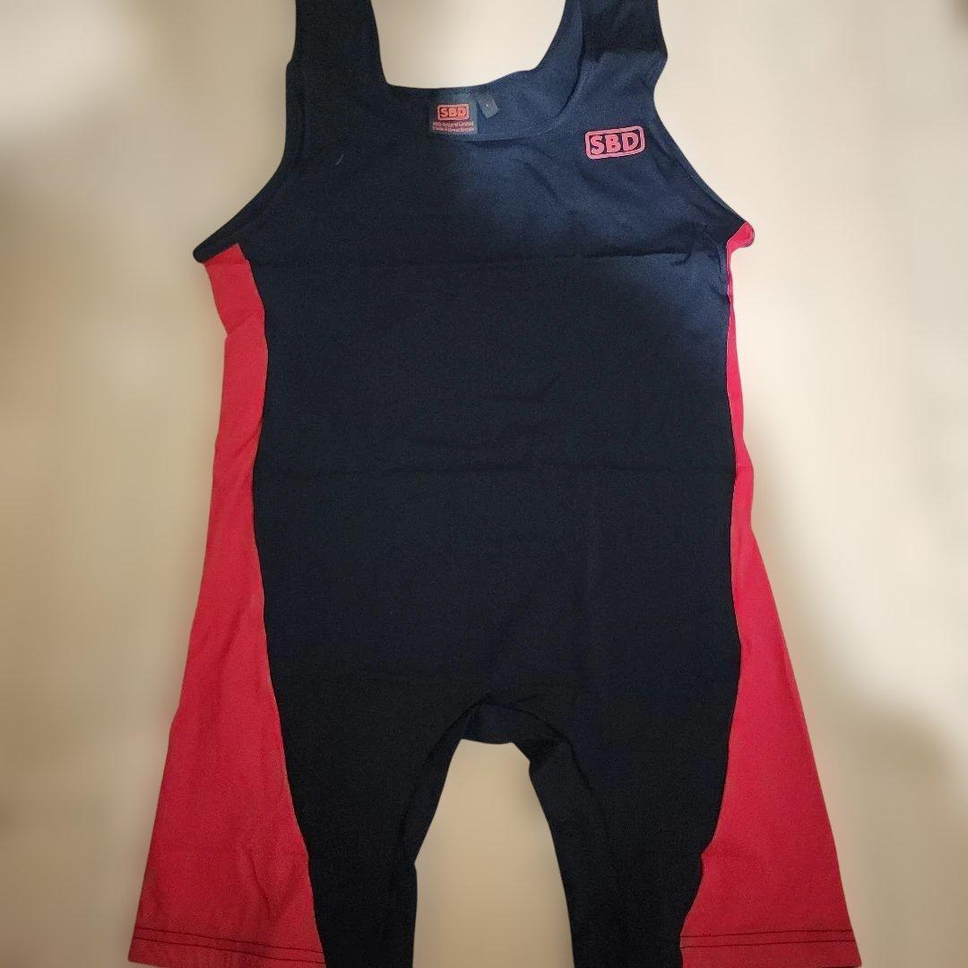 SBD シングレット Lサイズ 黒赤