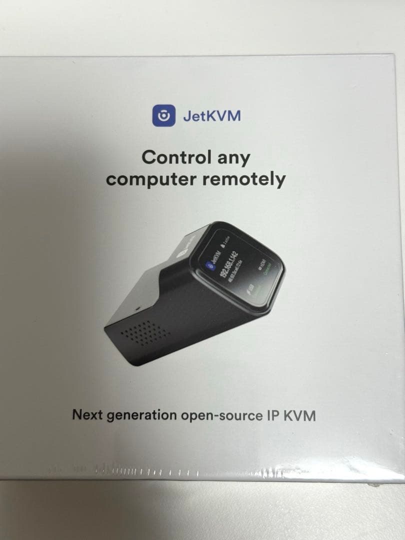 【1/3まで】jetkvm 新品未開封