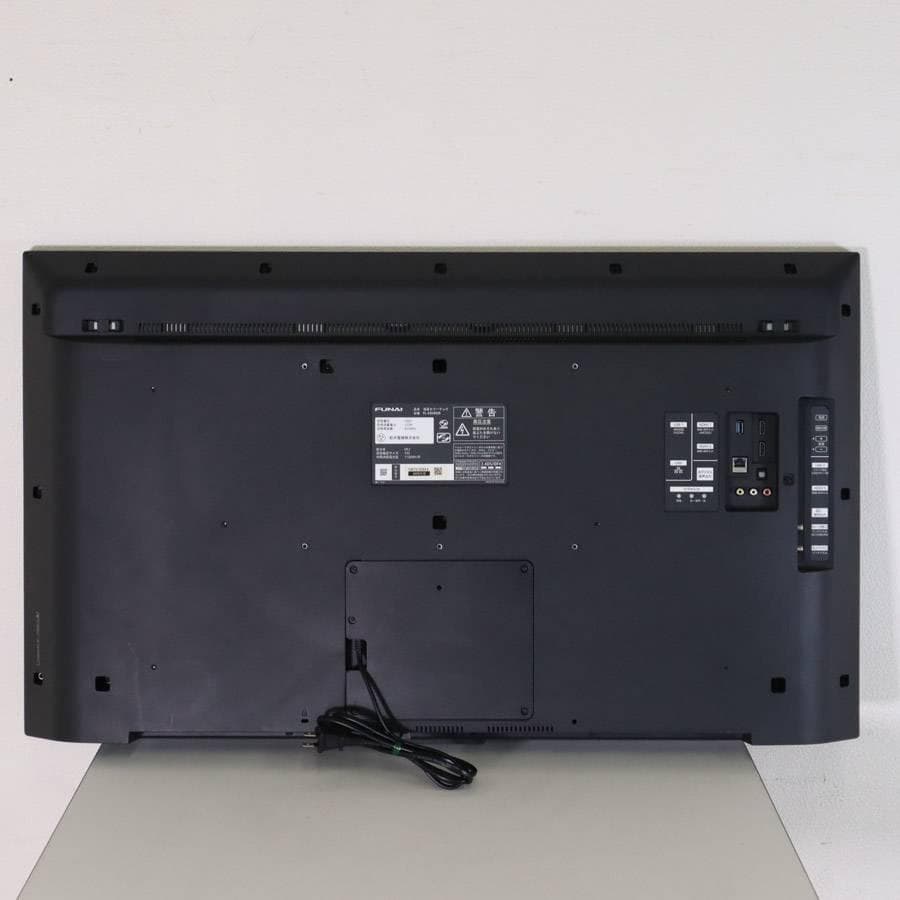20年製 フナイ 4Kチューナー2基 1TBハードディスク 43V液晶テレビ