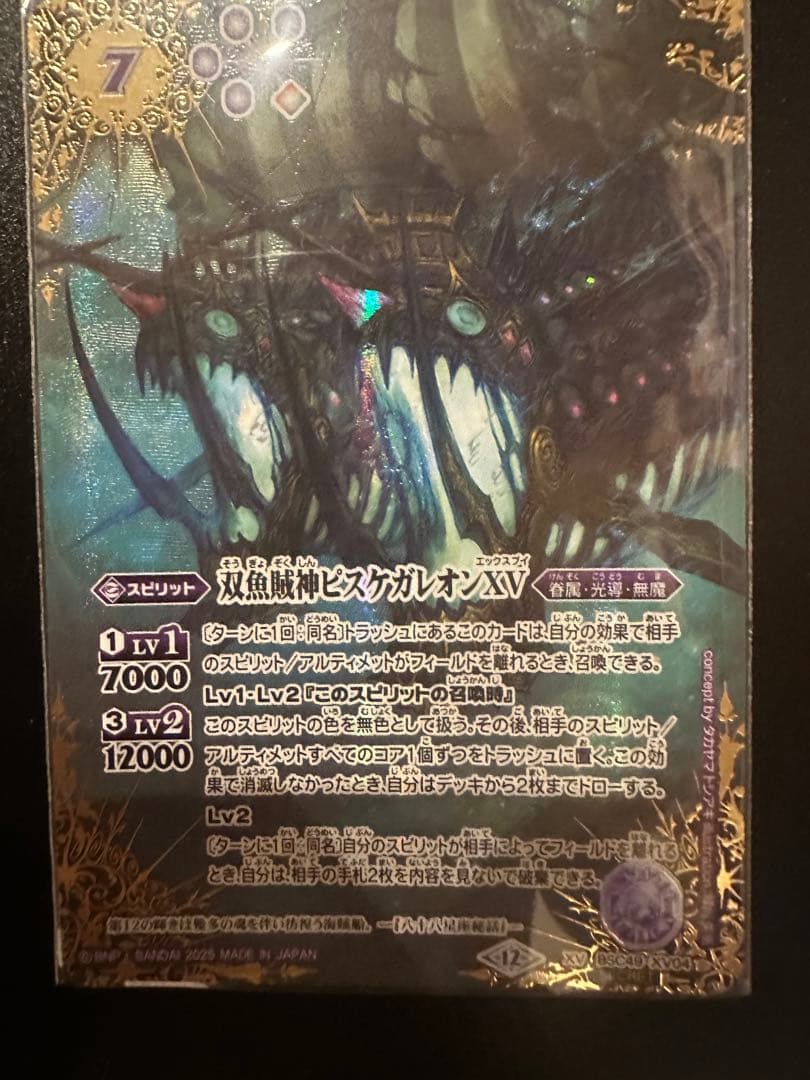 双魚賊神ビスガルオンXⅤ