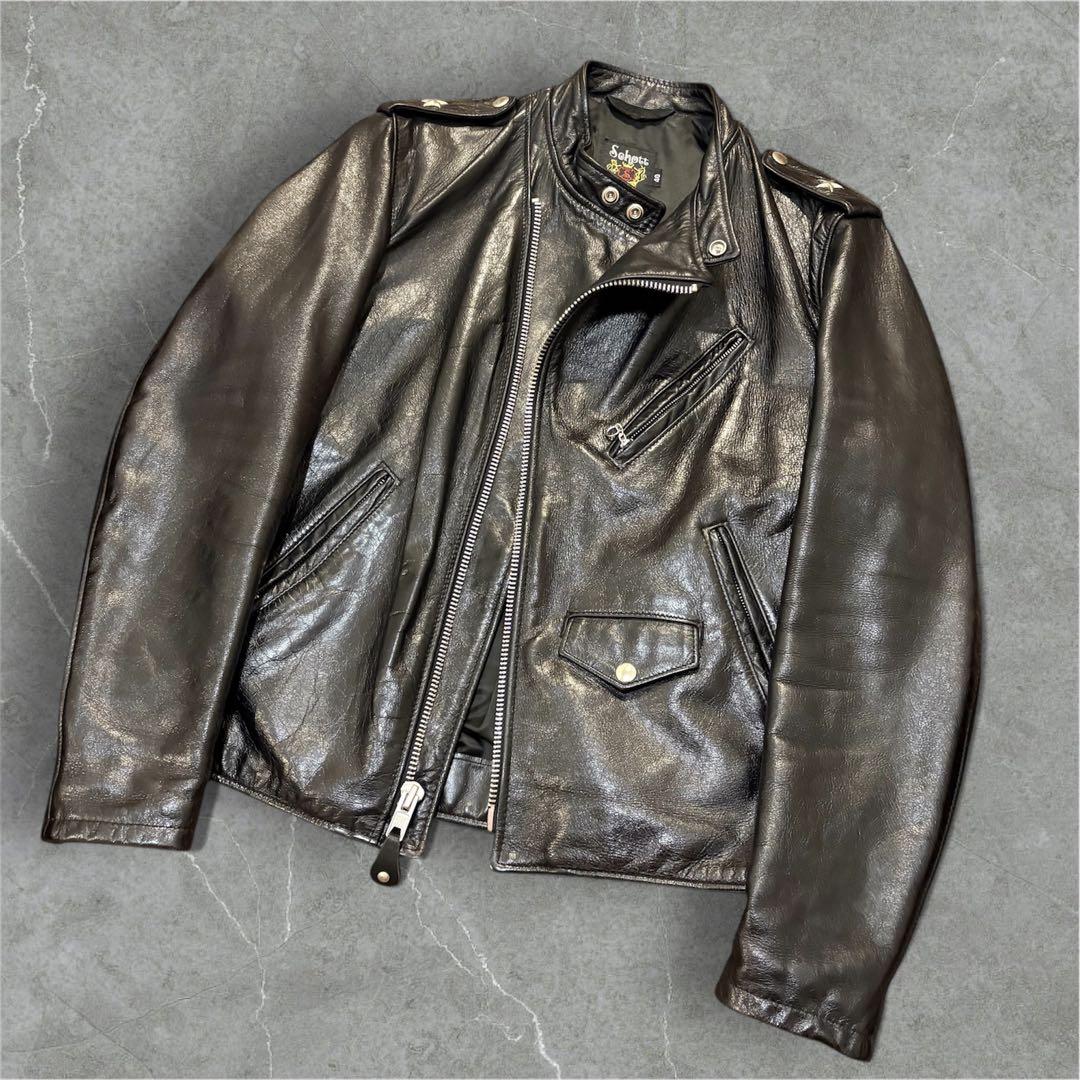 A*蒼様 schott ライダース ワンスター セミダブル 40インチ 603U