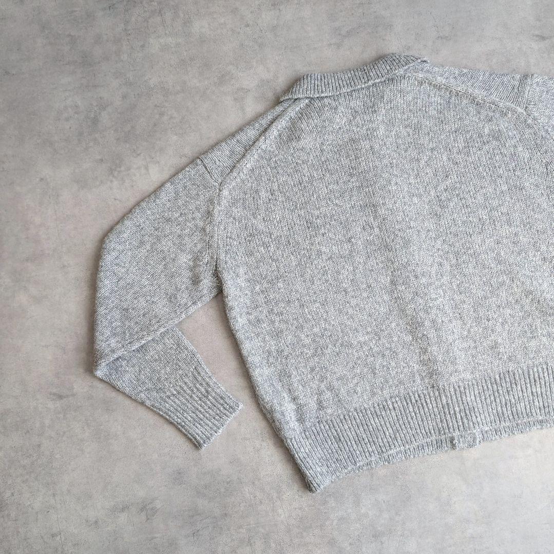 Spick and Span a&m アルパカミックスポロシャツニット