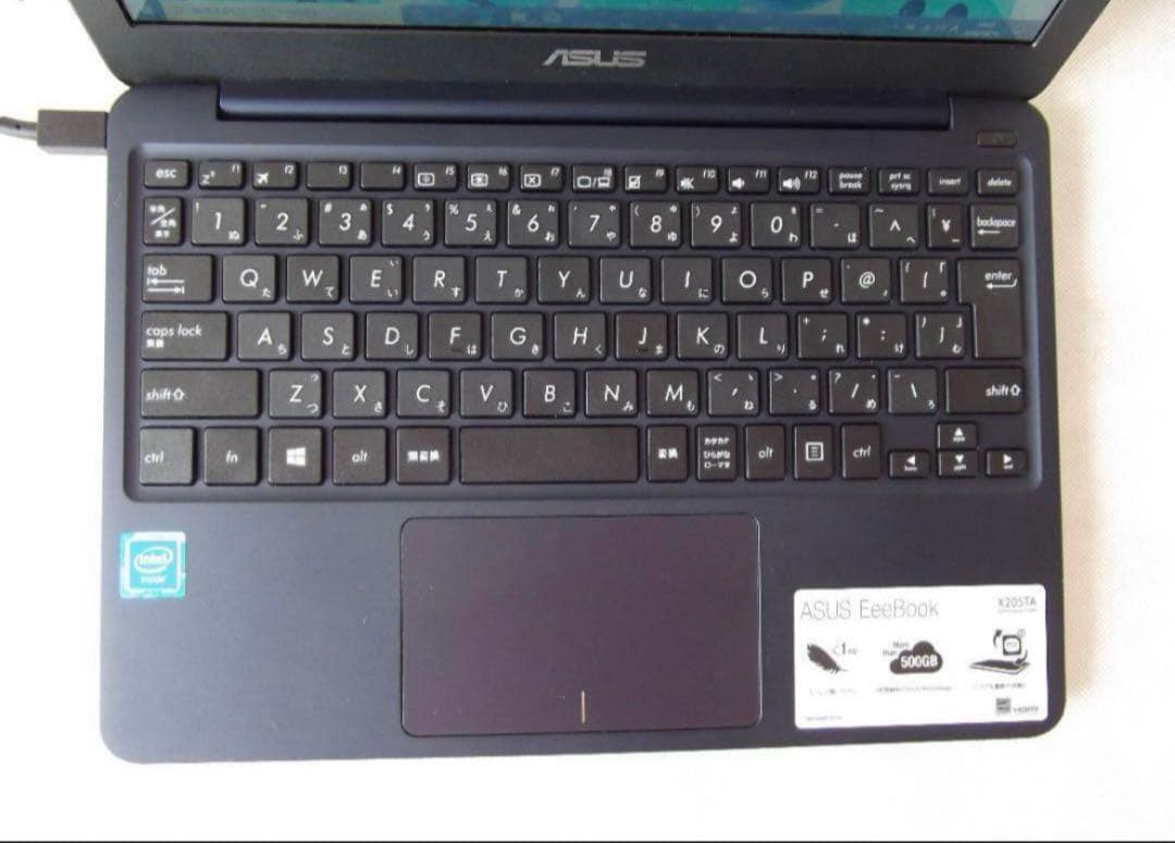 ☆超美品☆ASUS EeeBook X205T 11.6型ダークブルー