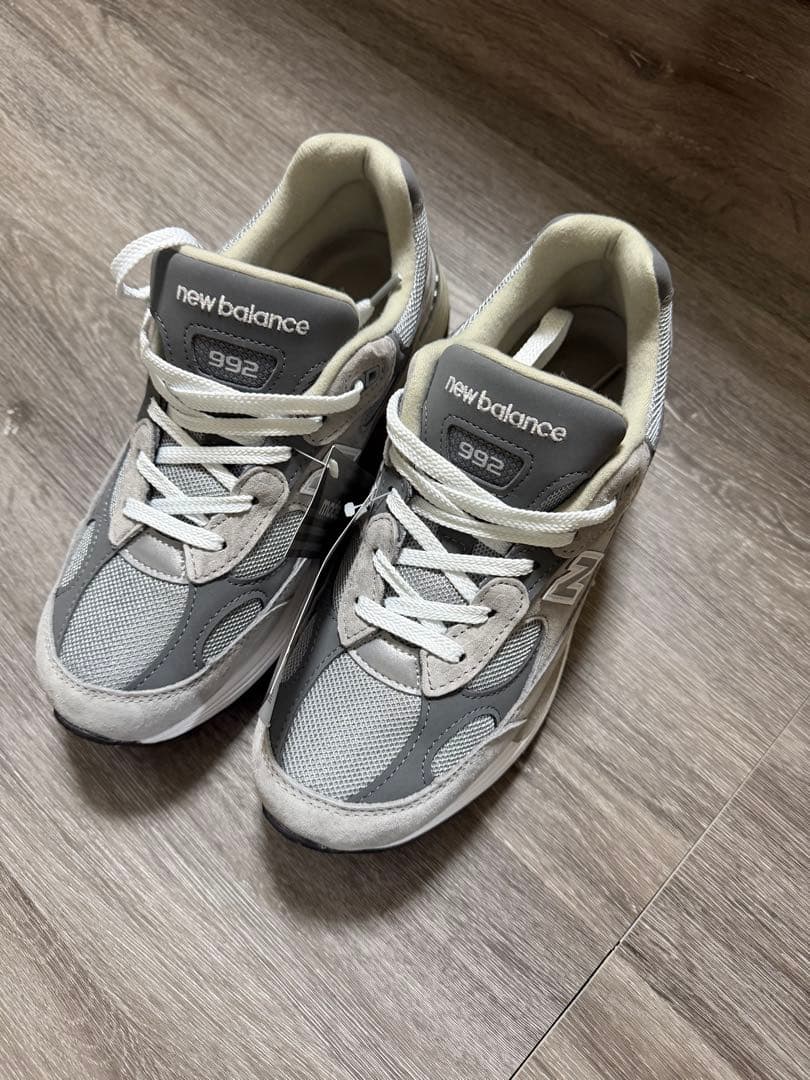 New Balance 992 グレー 未使用 タグ付き