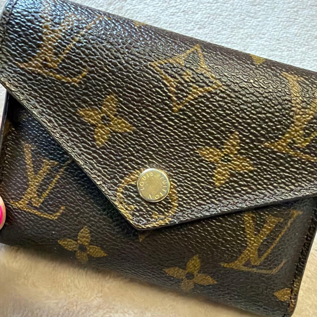 タイムセール！！　ルイヴィトン　ポルトフォイユ　ヴィクトリーヌ　財布