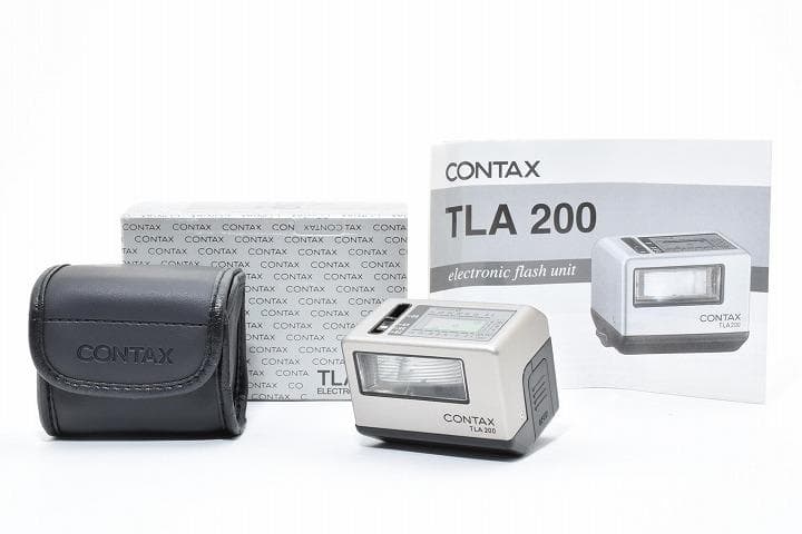 15547 未使用保管品 Contax TLA 200 コンタックス ストロボ