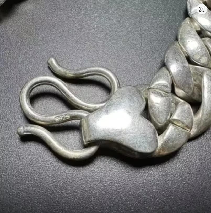 S925刻印 喜平ネックレス 約177g 重量級 ヴィンテージ メンズ　3