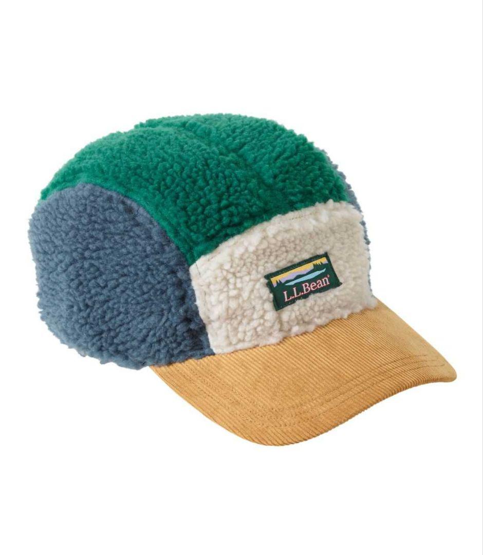 エルエルビーン シェルパ ファイブパネル ハット カラーブロック llbean