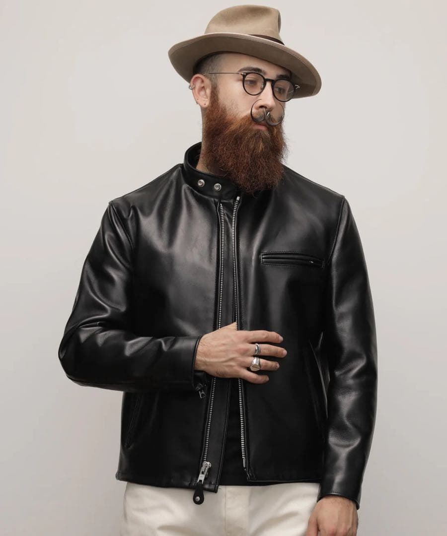 新型 SCHOTT 641 シングルライダースジャケット