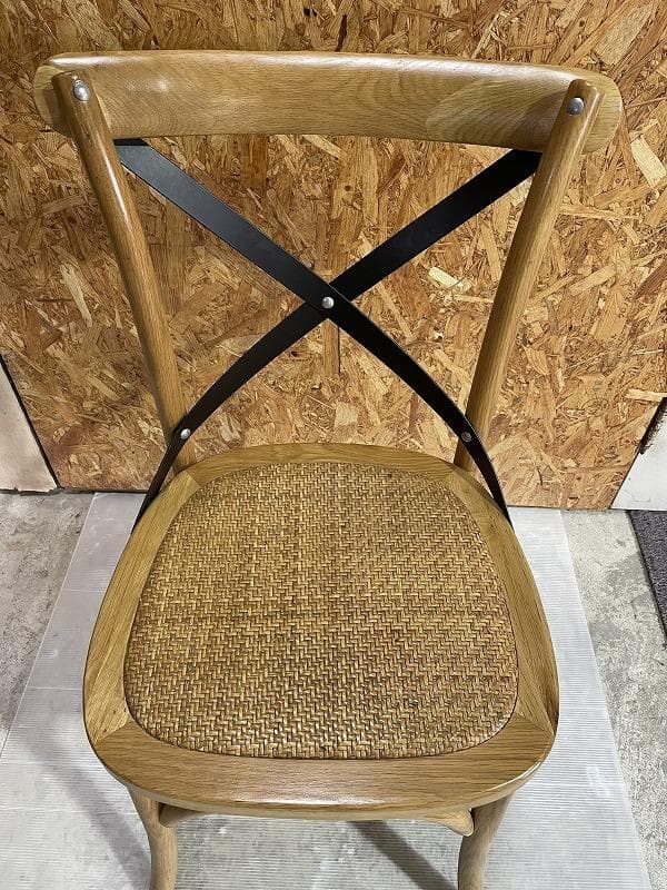 クロスバック　ダイニングチェア　X-BACKⅢ　チェア