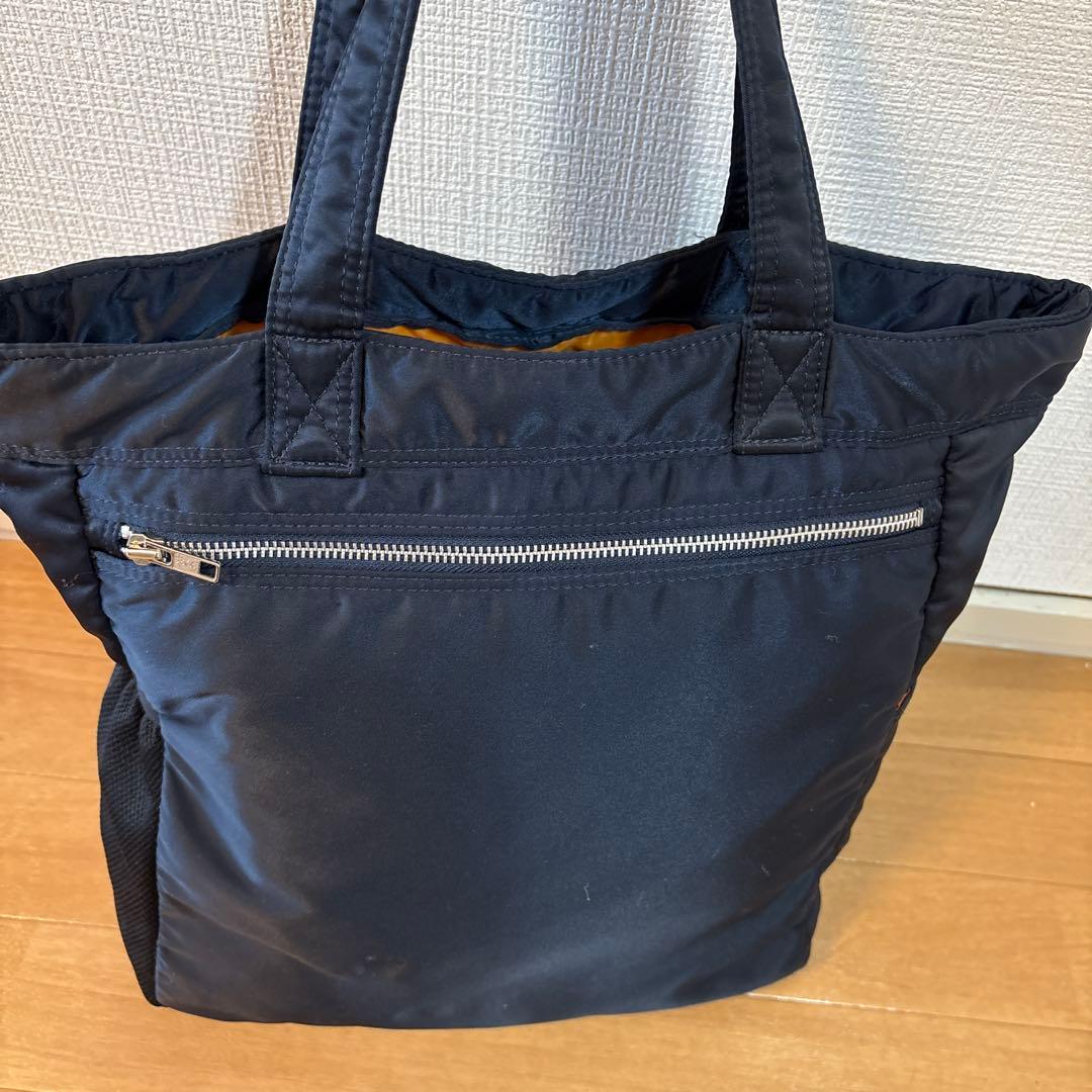 HEAD PORTER ネイビー トートバッグ
