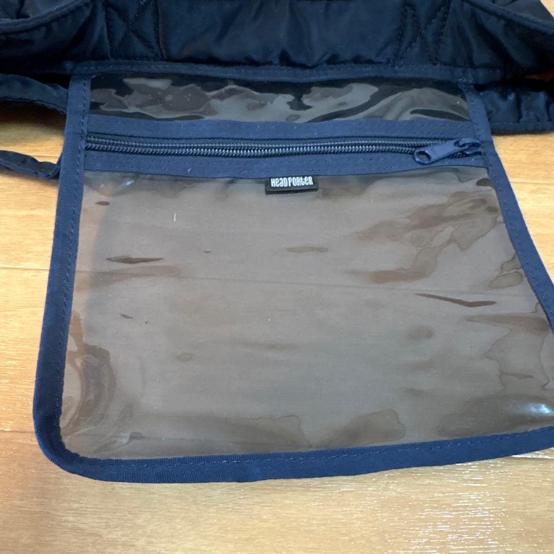 HEAD PORTER ネイビー トートバッグ