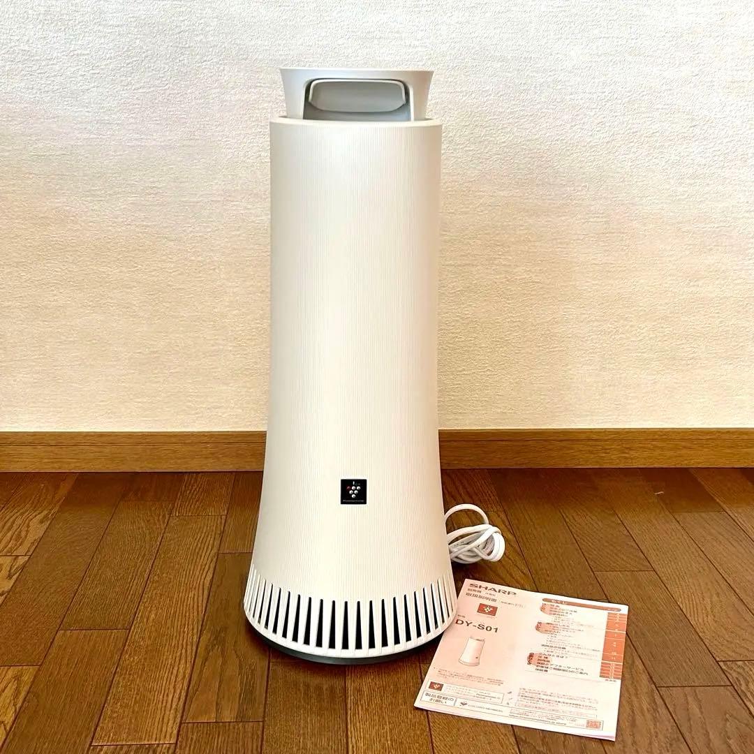 テスラ シャープ 脱臭機 プラズマクラスター DY-S01-W ホワイト