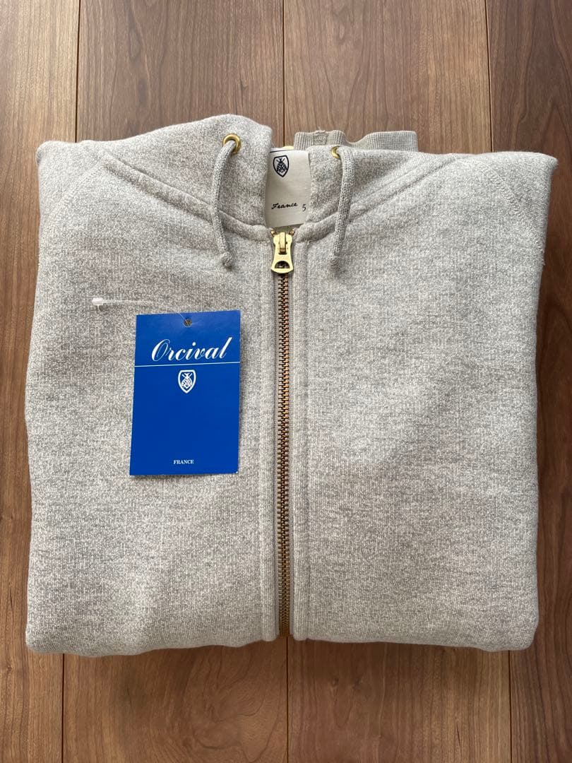 ORCIVAL | 〈別注〉コットン裏毛 フルジップパーカー MEN