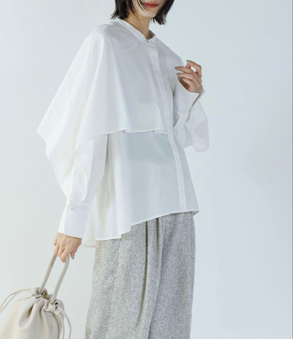 ありんこ　CHIGNON ラッフルシャツブラウス　美品　試着のみ