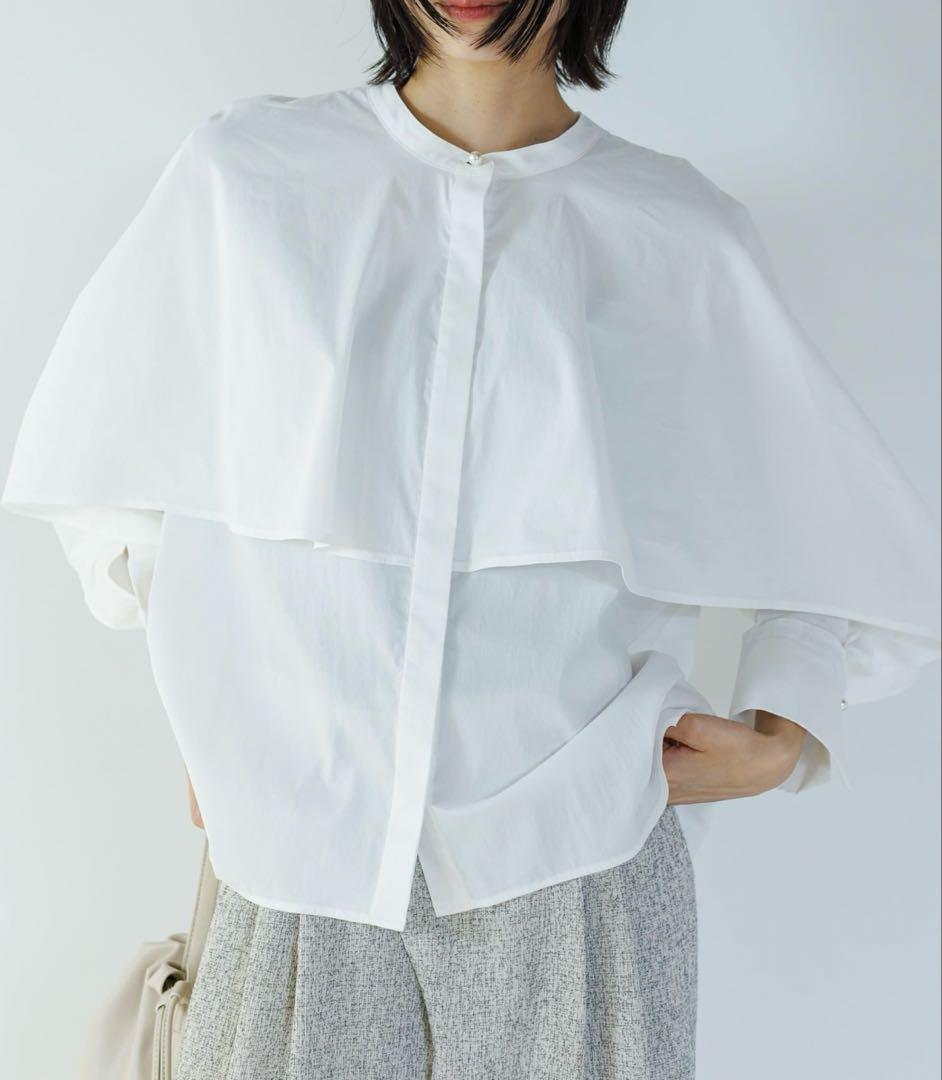 ありんこ　CHIGNON ラッフルシャツブラウス　美品　試着のみ