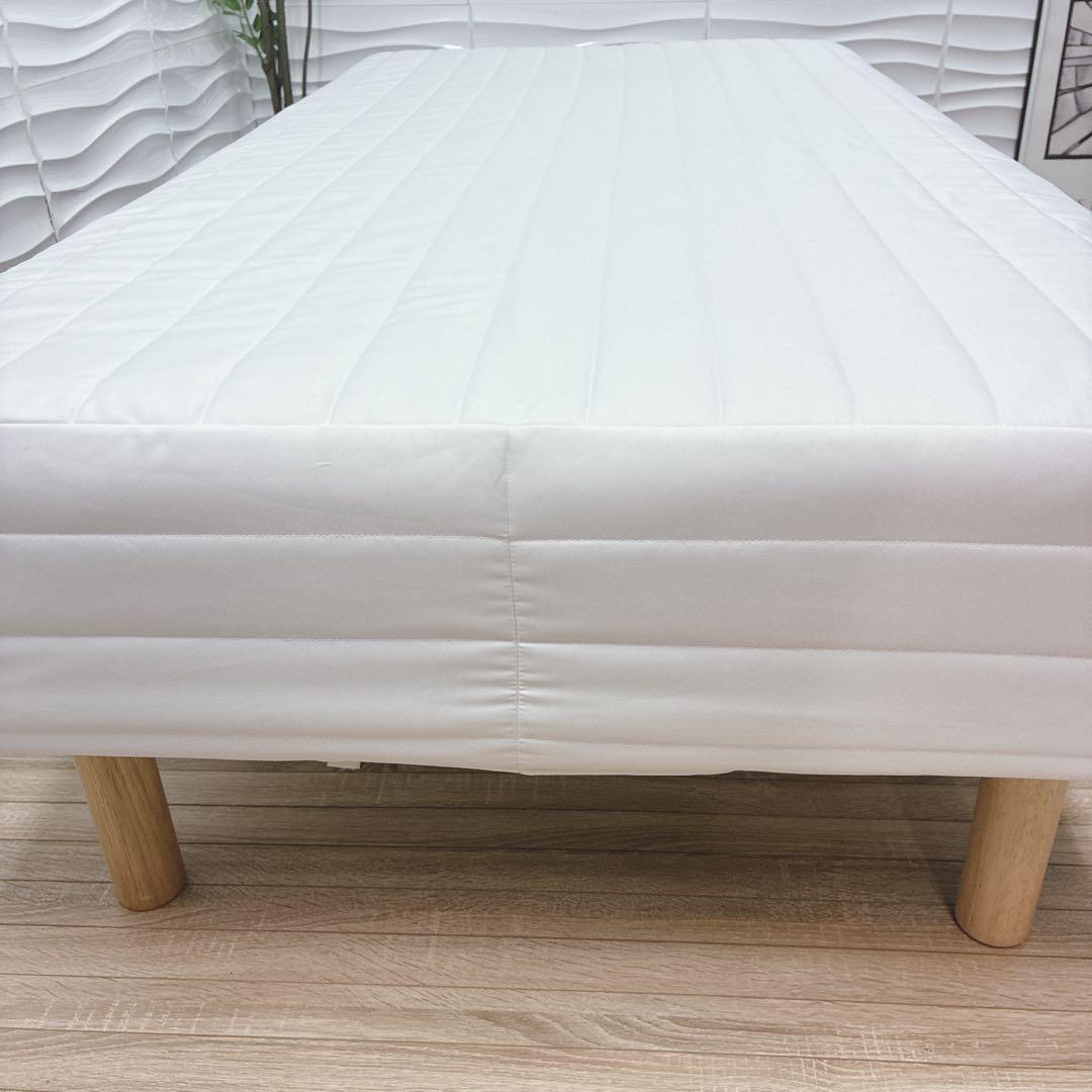 ◇大阪府 神戸市 配達料無料！◇無印良品◇脚付きマットレス◇シングルサイズ◇