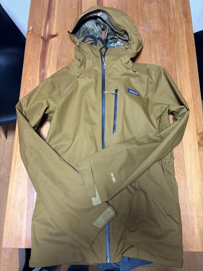 patagonia XS MULB　ブルー　上下