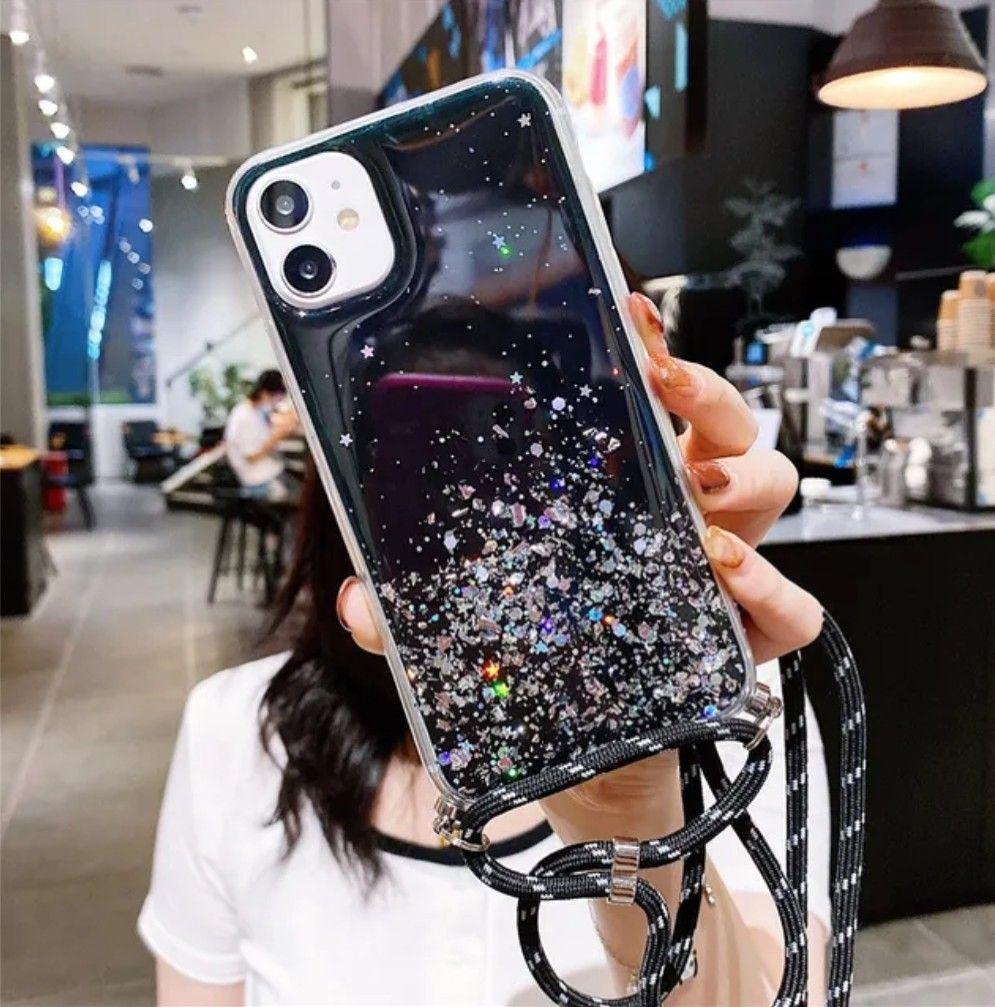 iPhone11pro キラキラショルダーケース