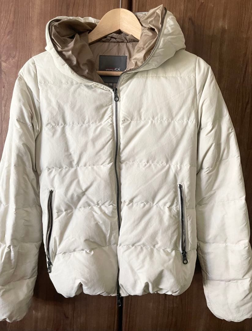 美品 DUVETICA Down Jacket Coat Off White