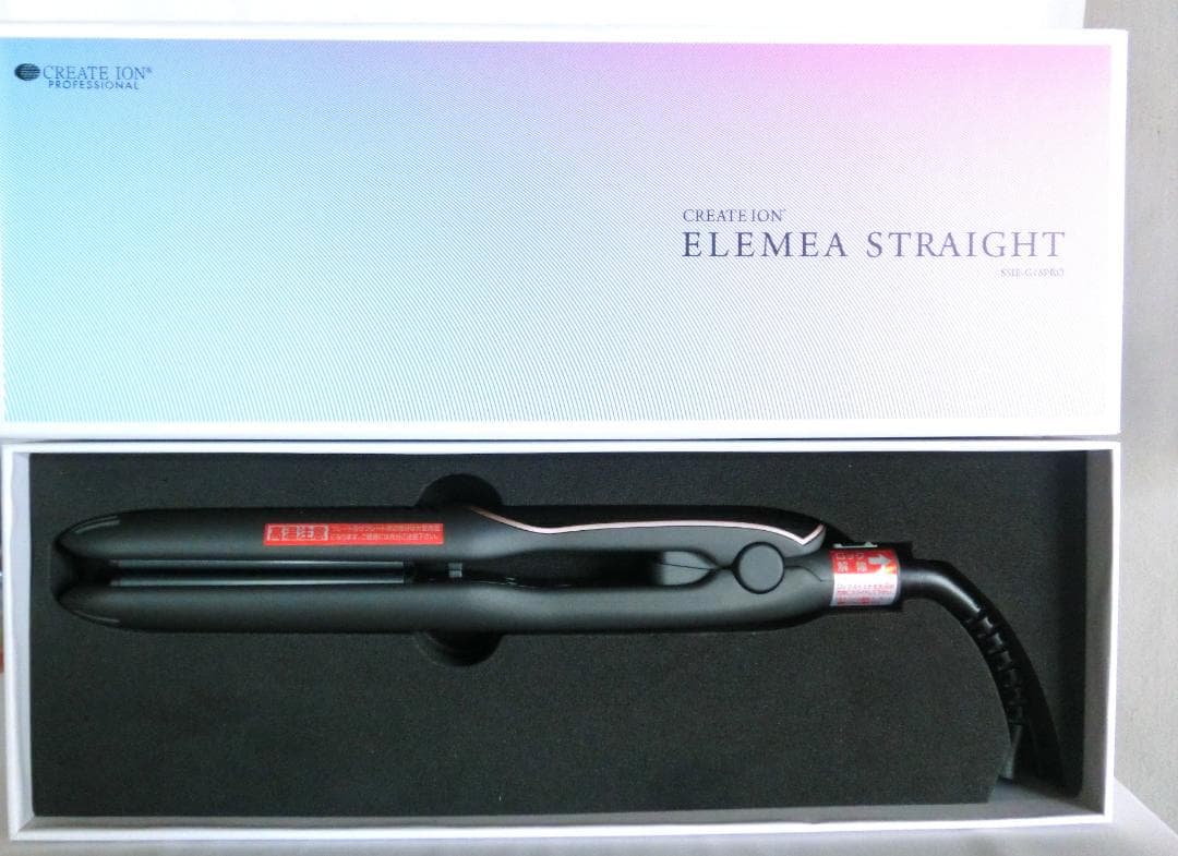美品★クレイツ　イオン エレメア 　ストレート アイロン 　縮毛矯正　髪質改善