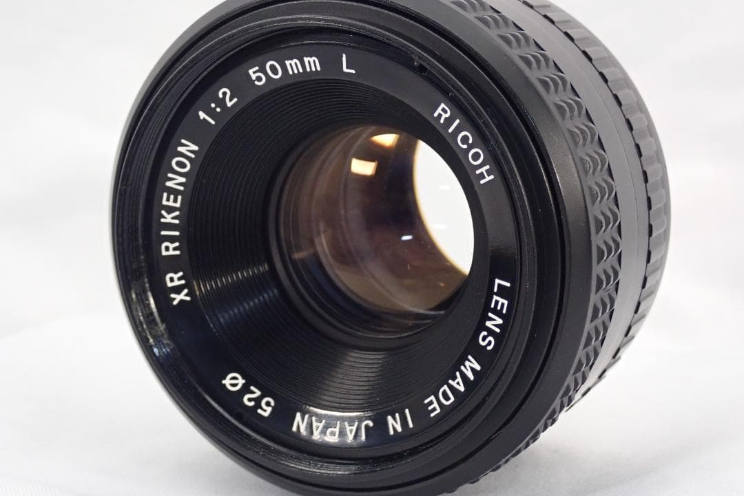 RICOH XR RIKENON 50mm f2 L Kマウント 整備済 完動品