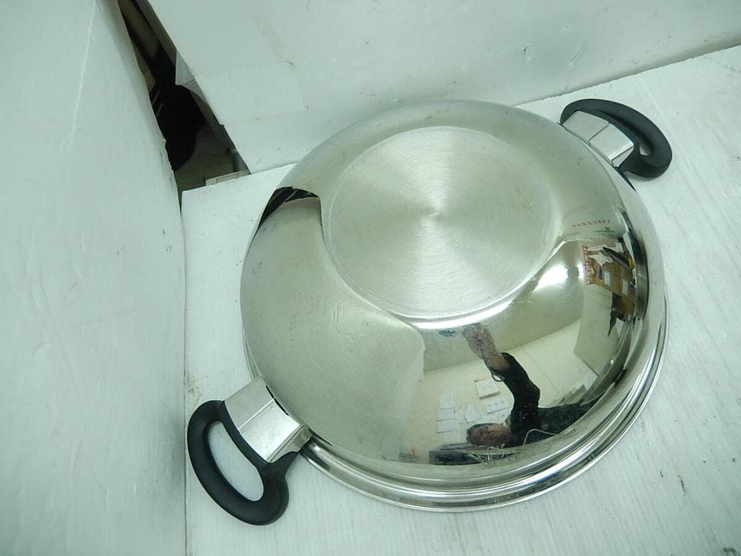 アムウェイ　Ａｍｗａｙ■クイーン■ウォック（フライ鍋）と片手鍋■２点　まとめて