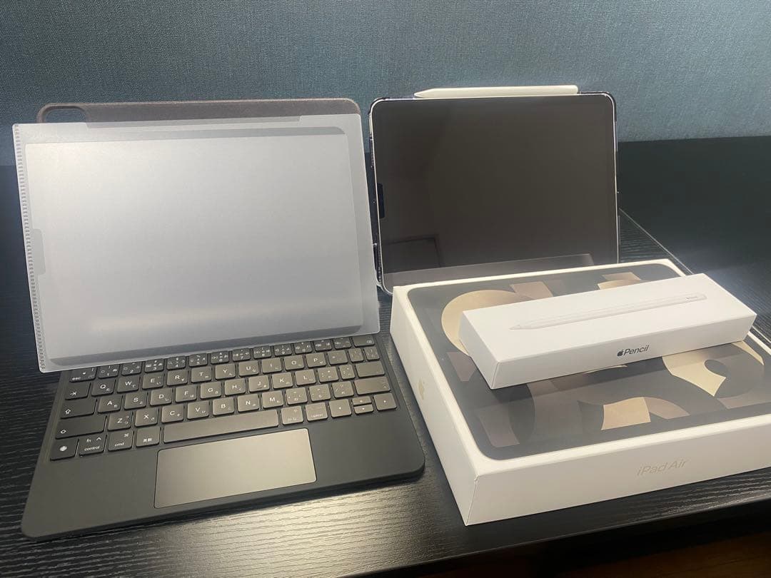 美品iPad Air 第5世代258GB Wi-Fiモデル スターライト セット