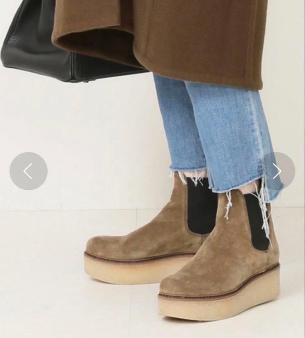 ドゥーズィエム フラミンゴ サイドゴアブーツ