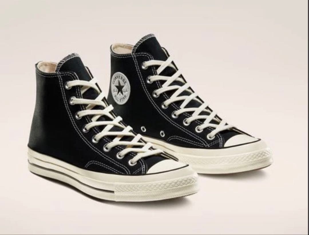定番 CT70 コンバース チャックテイラー ハイカット ブラック 27.0cm
