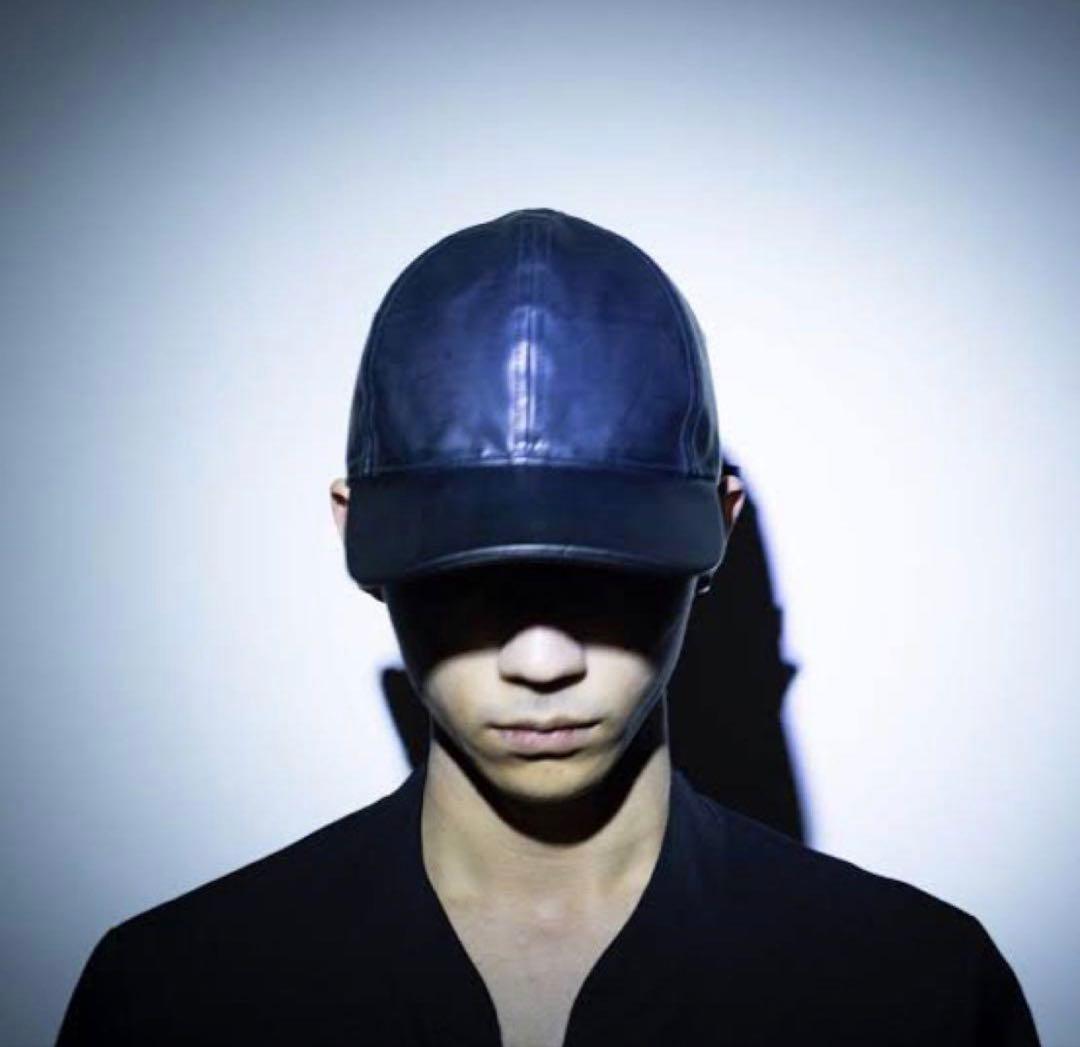 prasthana×GUIDI レザーキャップ