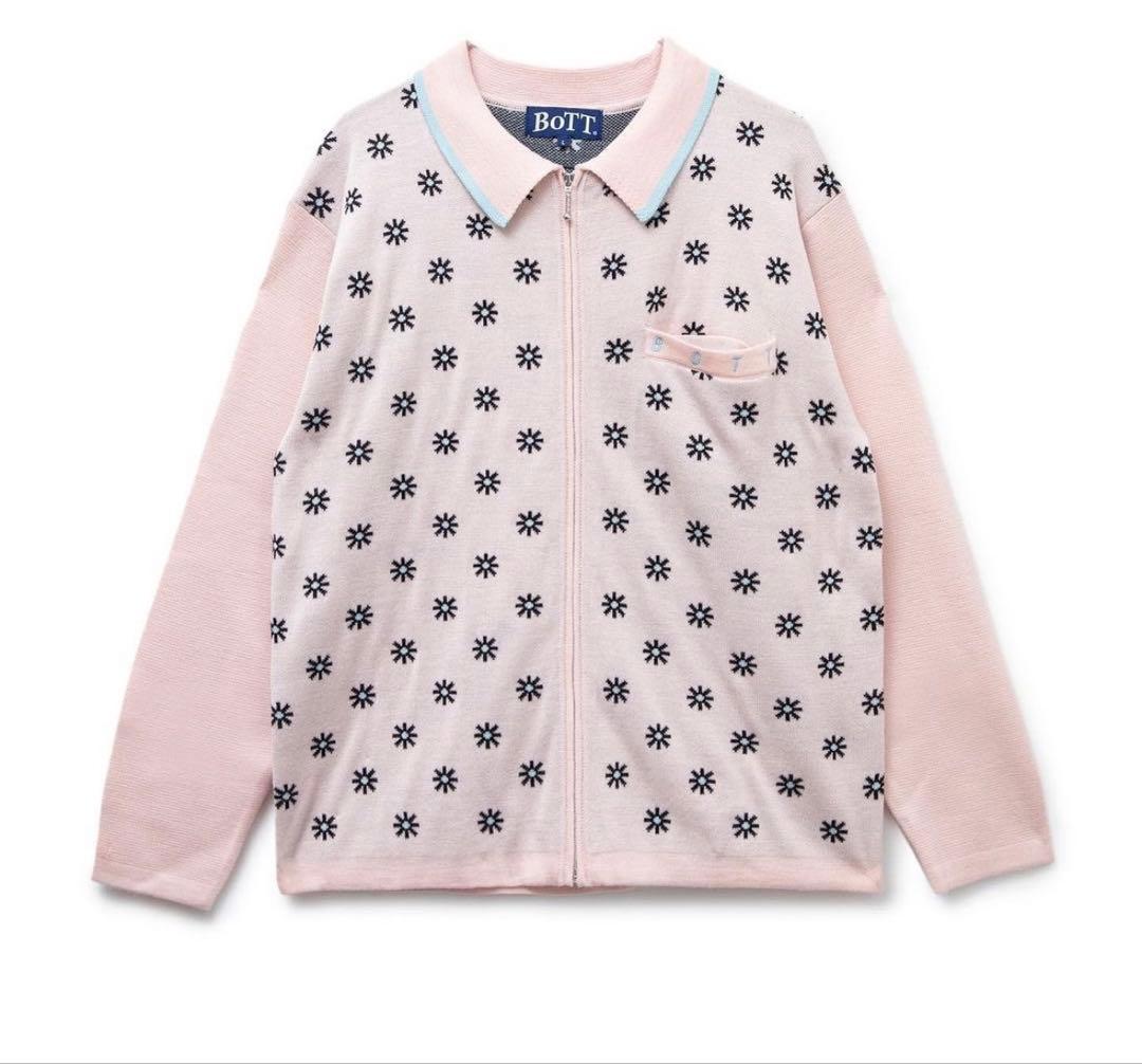 トップス bott Creativity Jacquard Knit Polo