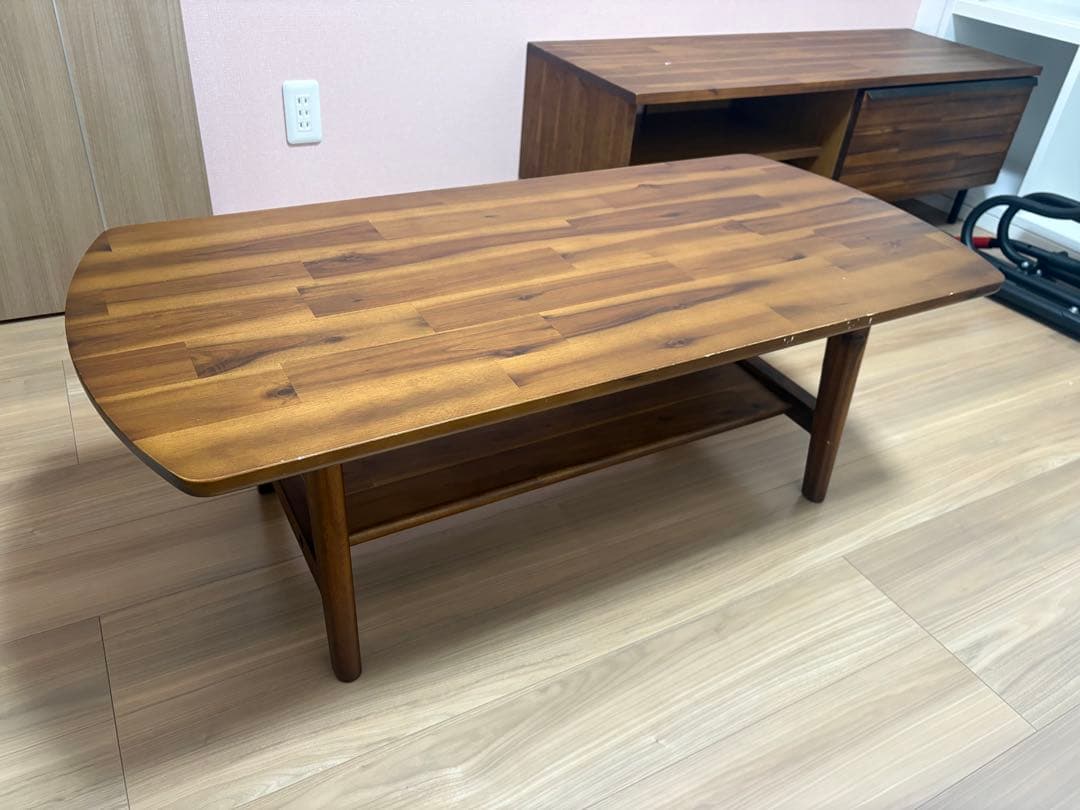 ウニコ スウェラ ローテーブル unico SWELLA アカシア 天然目