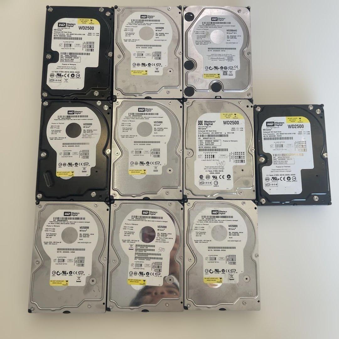 Western digital HDD セット