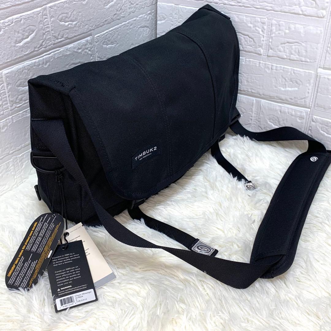 【TIMBUK2】クラシックメッセンジャーS 黒 ブラック 新品未使用 タグ付